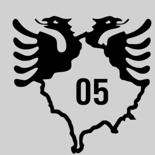 Kosovo Map Städte Autosticker 01-07